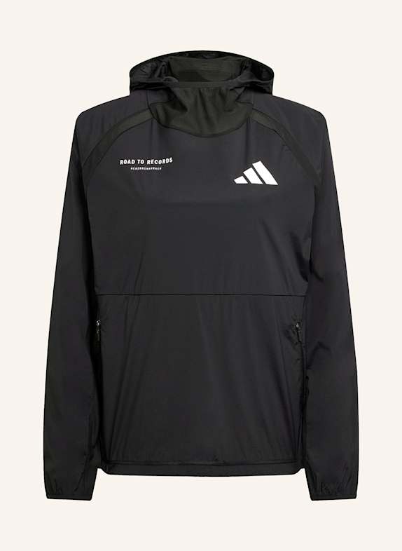 adidas Laufjacke ADIZERO ROAD TO RECORDS UNITEFIT SCHWARZ
