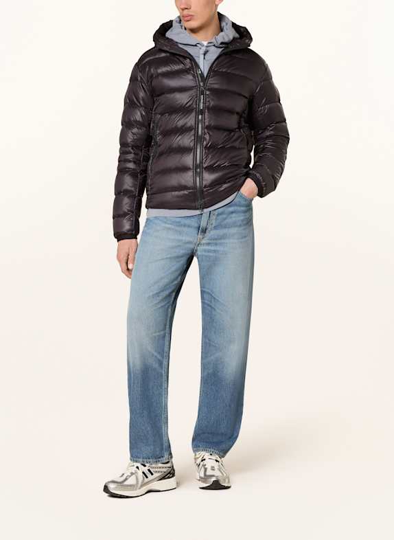 CANADA GOOSE Lightweight-Daunenjacke CROFTON SCHWARZ