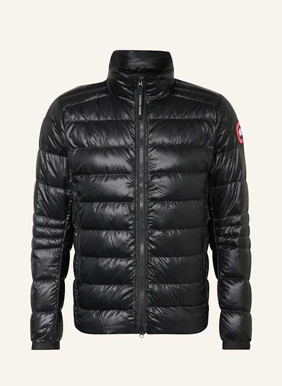 CANADA GOOSE Lightweight down jacket CROFTON BLACK
