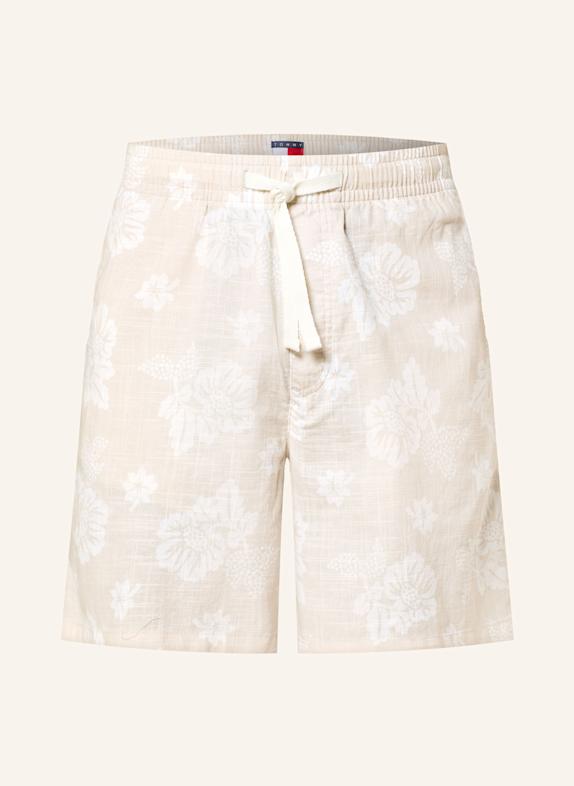 TOMMY JEANS Shorts Loose Fit ECRU/ WEISS