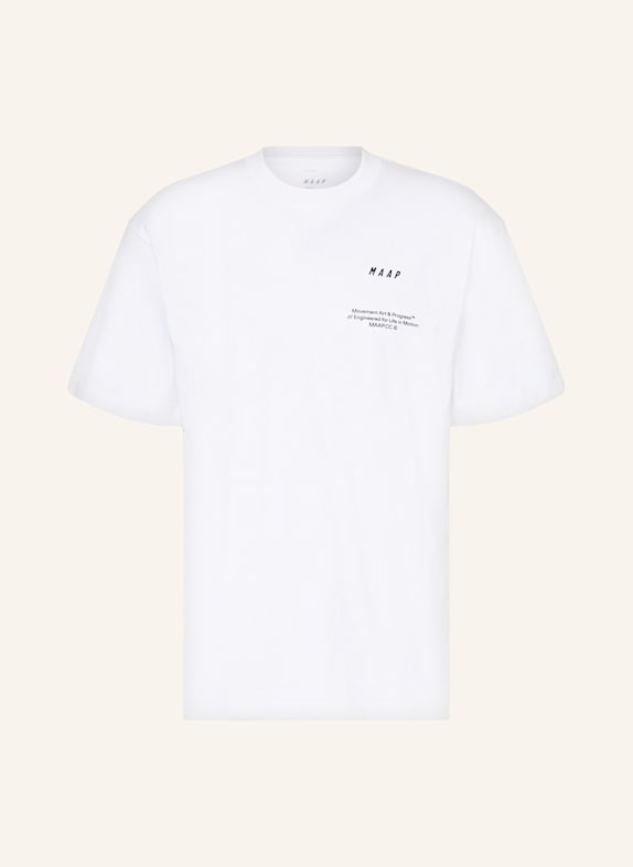 MAAP T-shirt ESSENTIALS PRINT WHITE