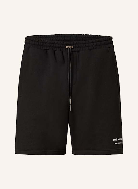 don't waste culture Sweat shorts JERR BLACK