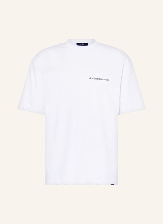 don't waste culture T-shirt CLEO BIAŁY