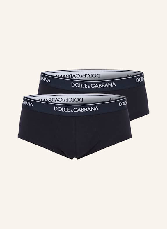 DOLCE & GABBANA 2-pack briefs  DARK BLUE