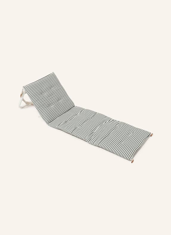 SUNNYLIFE Strandliege OLIV/ WEISS