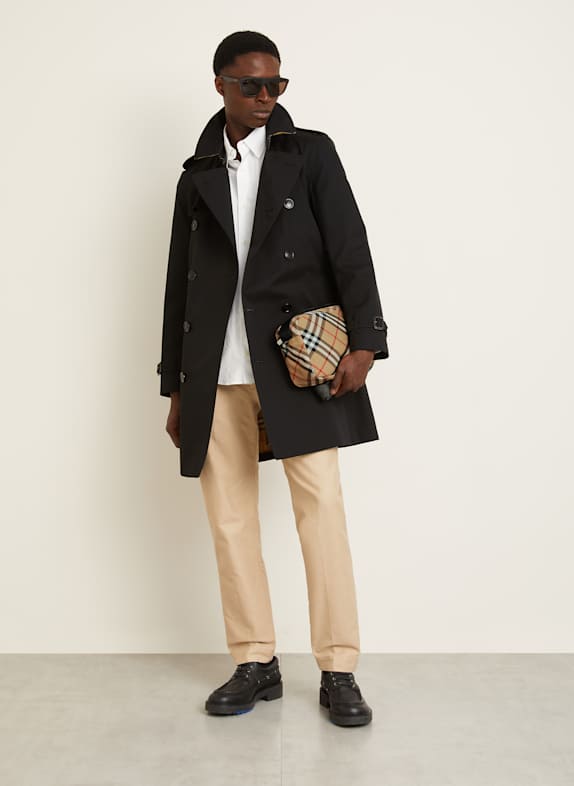 BURBERRY schoudertas BEIGE / ZWART / ROOD