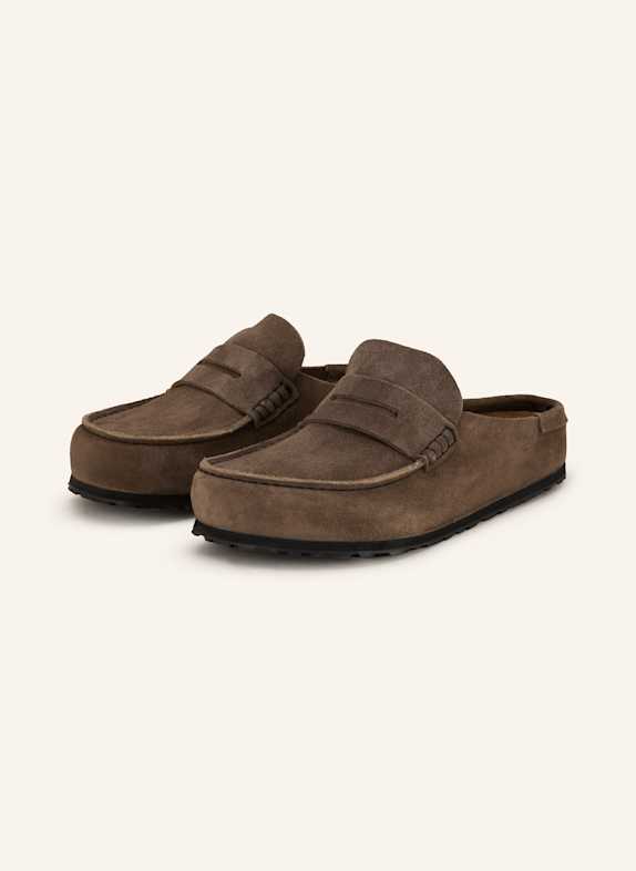BIRKENSTOCK Mules NAPLES WRAPPED BROWN