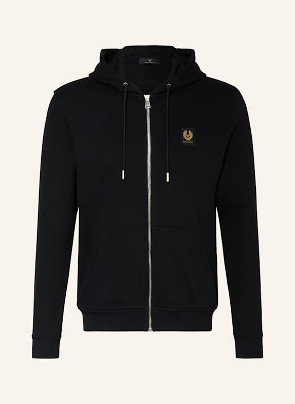 BELSTAFF Bluza rozpinana CZARNY