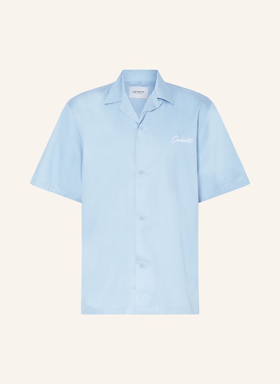 carhartt WIP Resorthemd DELRAY Loose Fit BLAUGRAU