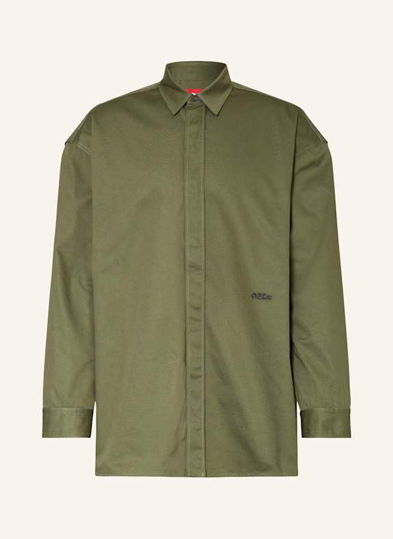 032c Oversized-Hemd Comfort Fit OLIV
