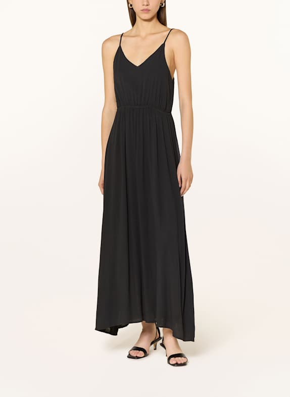 ICHI Musselinkleid IHMARRAKECH SCHWARZ