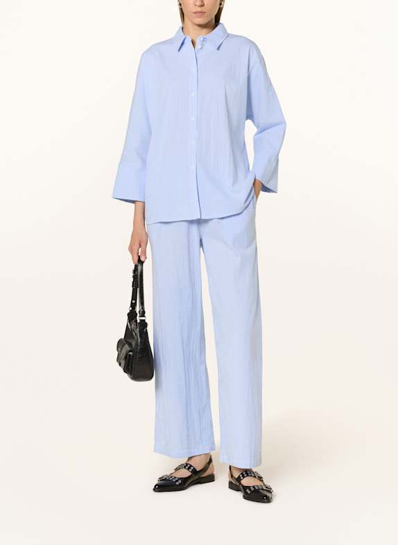 ONLY Marlenehose WEISS / BLAU