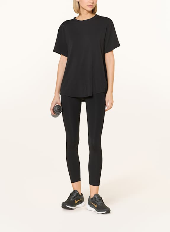Nike Hardlooptights FAST ZWART