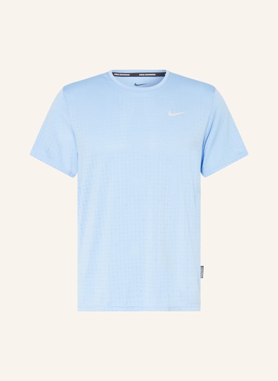 Nike Koszulka do biegania BREATHE MILER JASNONIEBIESKI