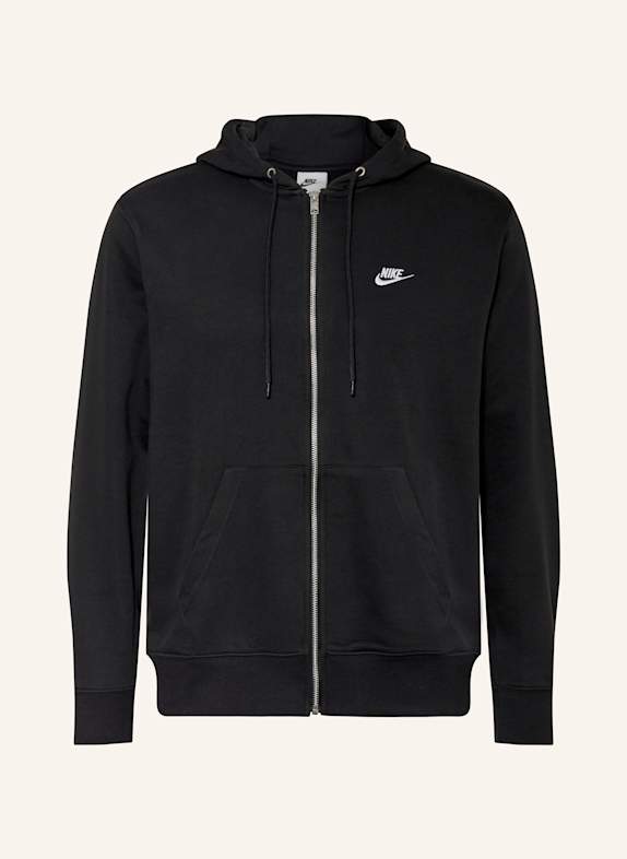 Nike CLUB sweat jacket BLACK