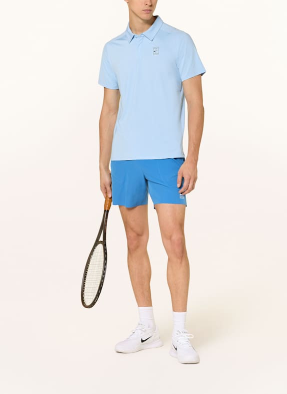 Nike Tennisshorts COURT ADVANTAGE NEONBLAUW