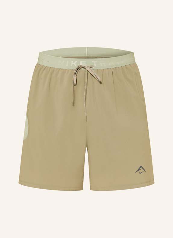 Nike 2-in-1-Laufshorts TRAIL BRIEF-LINED KHAKI