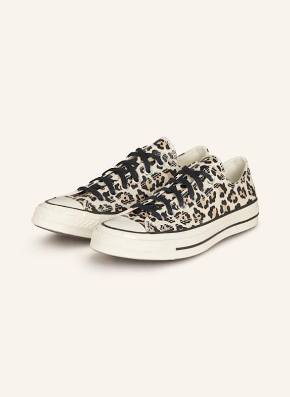CONVERSE Sneaker CHUCK 70 ECRU/ SCHWARZ/ HELLBRAUN