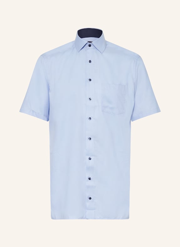 OLYMP Koszula z krótkim rękawem Luxor modern fit  JASNONIEBIESKI