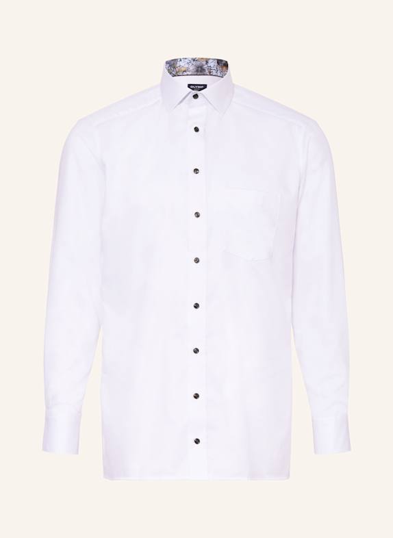 OLYMP Hemd Luxor modern fit WEISS STRUKTUR