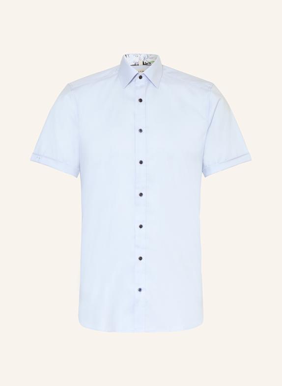 OLYMP Kurzarm-Hemd Level Five body fit BLAU/ WEISS
