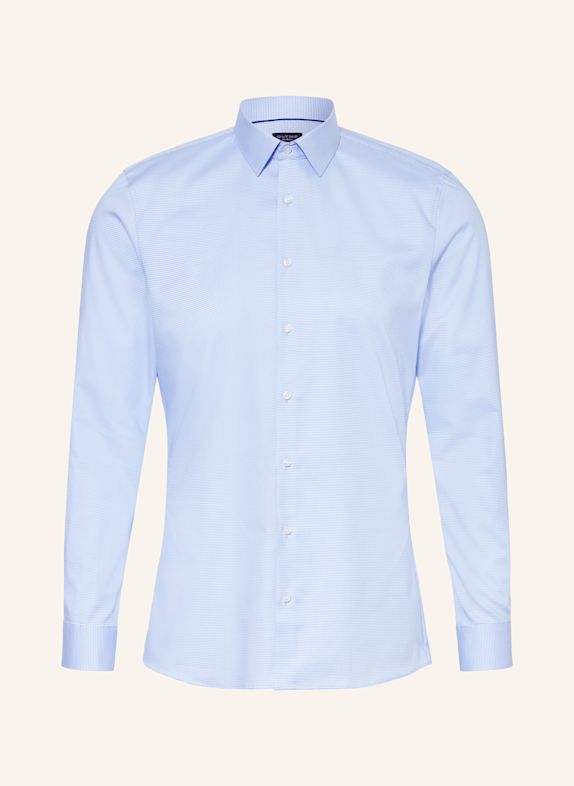 OLYMP Hemd No. Six super slim HELLBLAU/ WEISS