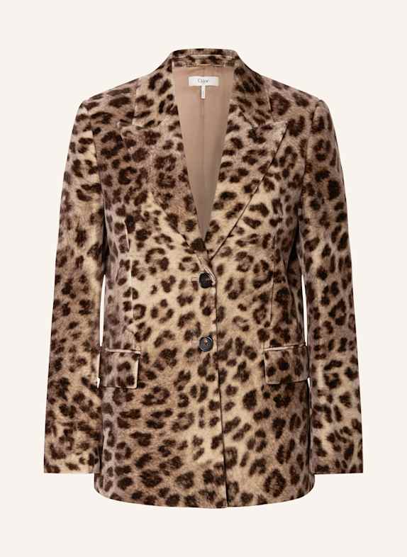 Chloé Blazer HELLBRAUN/ DUNKELBRAUN