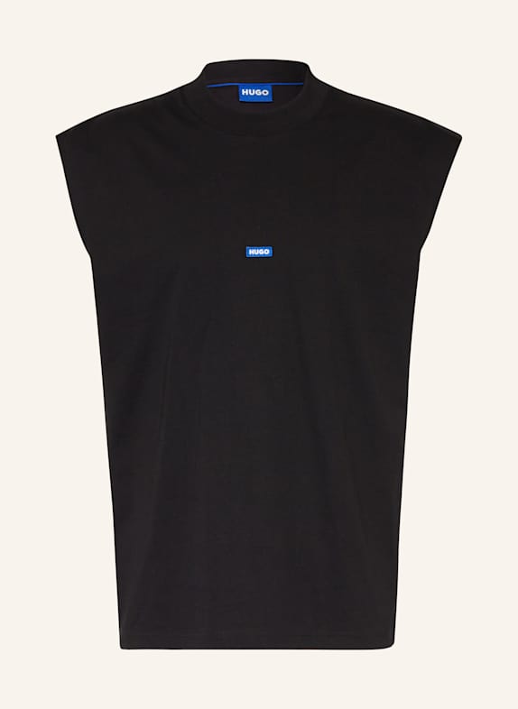 HUGO BLUE Tanktop NAVERTZ SCHWARZ