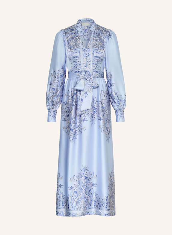 NEO NOIR Satinkleid NOVA HELLBLAU/ BLAU