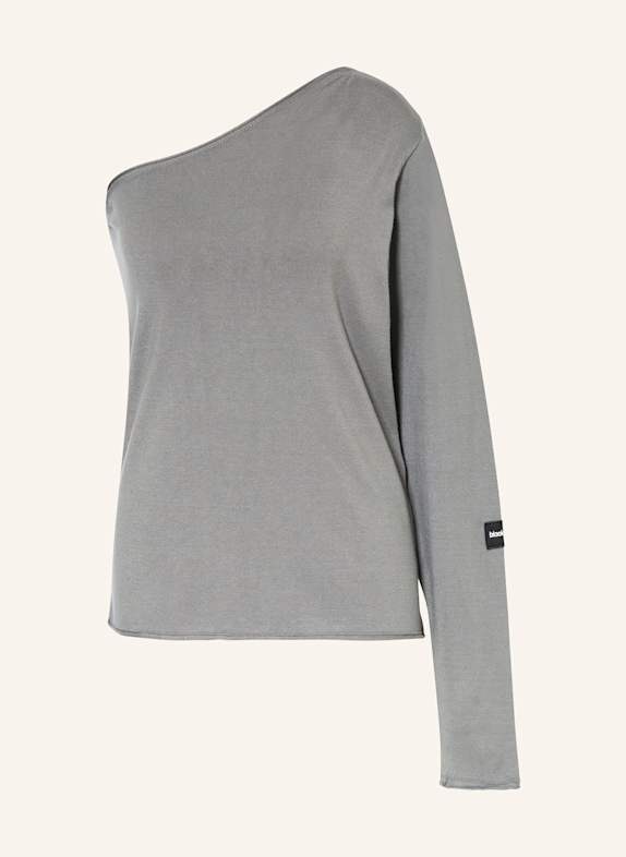 black palms One-shoulder sweater MARCI DARK GRAY