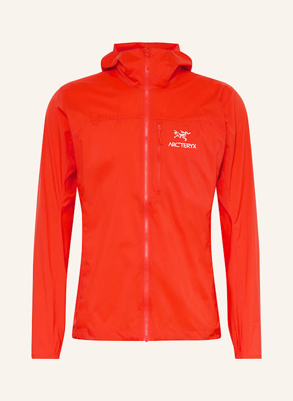 ARC'TERYX Windbreaker SQUAMISH HOODY ORANGE