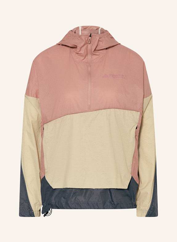 adidas TERREX Schlupfjacke XPLORIC WIND ROSÉ/ HELLGELB/ DUNKELGRAU
