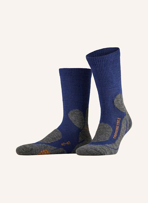 P.A.C. Trekking-Socken PAC TR 6.1 DUNKELBLAU/ DUNKELGRAU