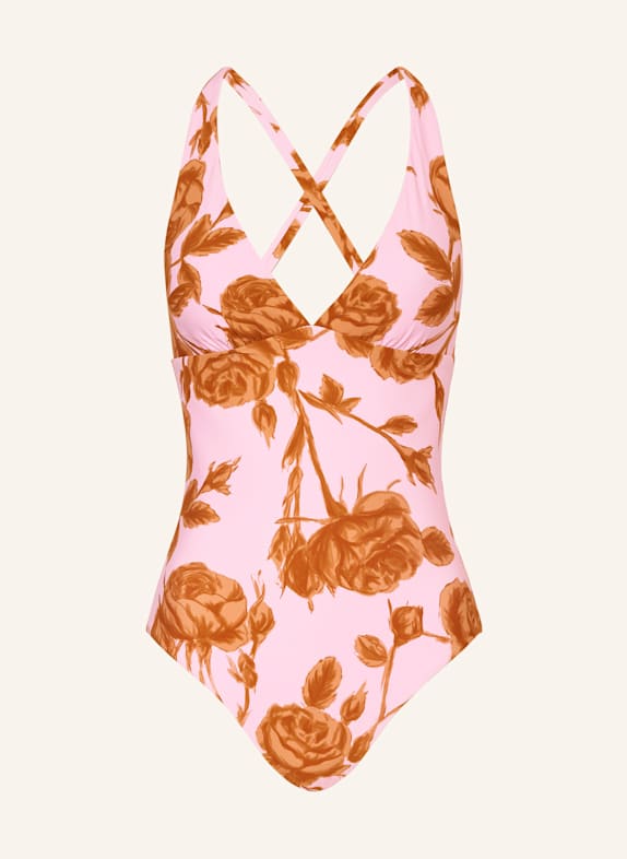 SEAFOLLY Badeanzug ROCOCO ROSA/ BRAUN