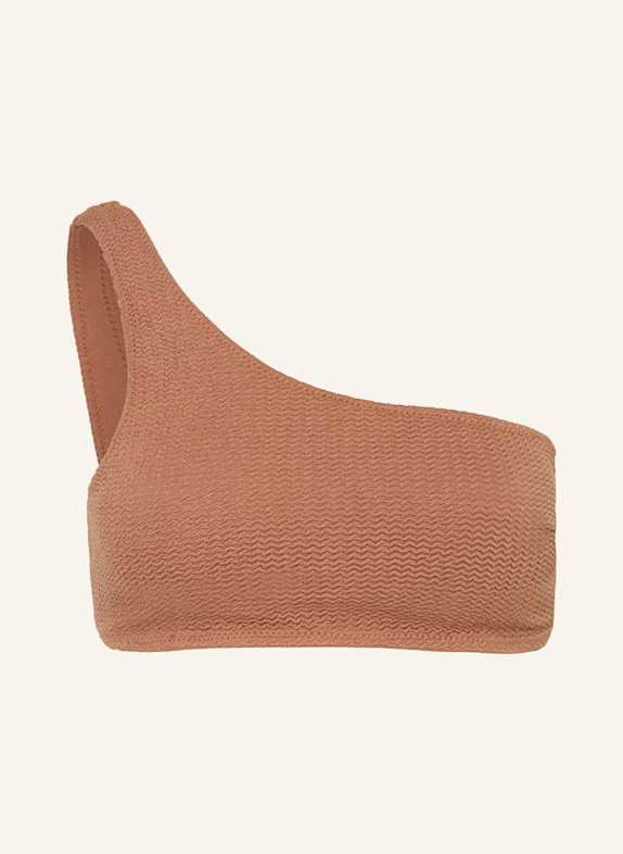 SEAFOLLY One-Shoulder-Bikini-Top SEA DIVE BRAUN