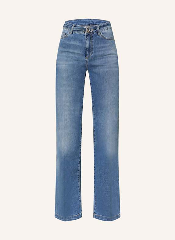 LIU JO Straight Jeans 78899 Den.Blue bubble wash