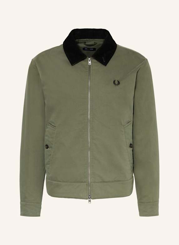 FRED PERRY Jacket OLIVE