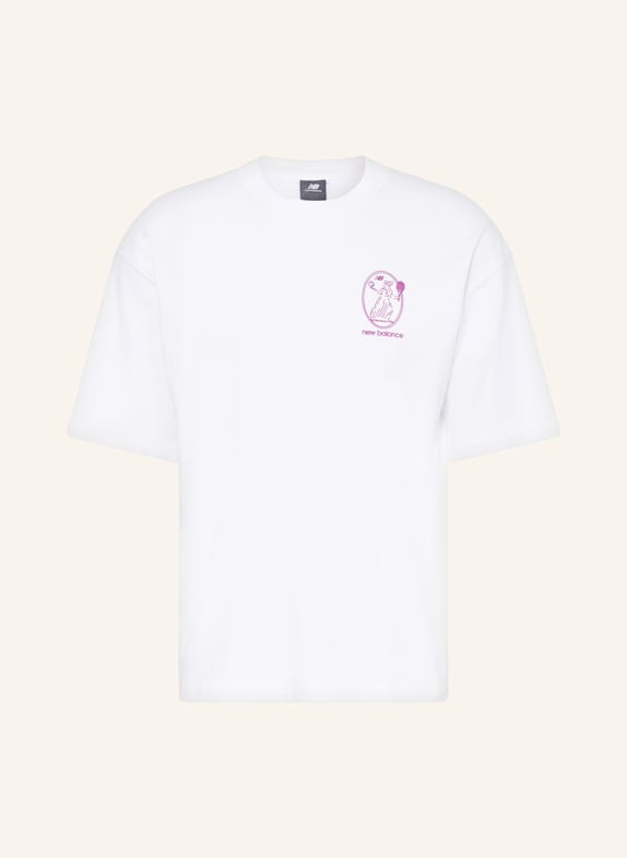 new balance T-Shirt WEISS