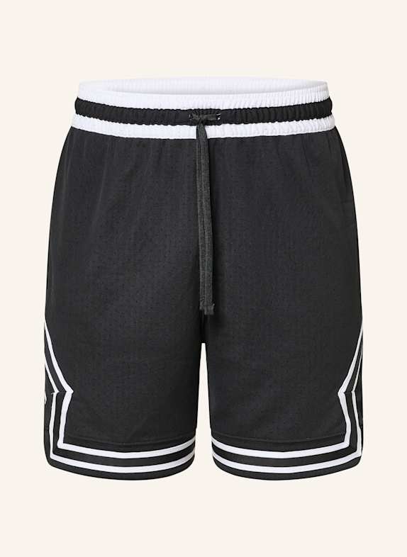 JORDAN Basketball shorts BLACK/ WHITE