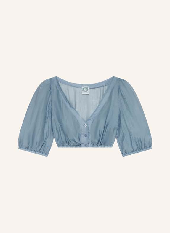 Hammerschmid Dirndlbluse EVELINE HELLBLAU