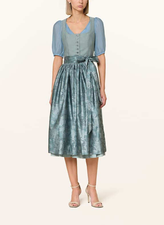 Hammerschmid Bluză dirndl EVELINE ALBASTRU DESCHIS