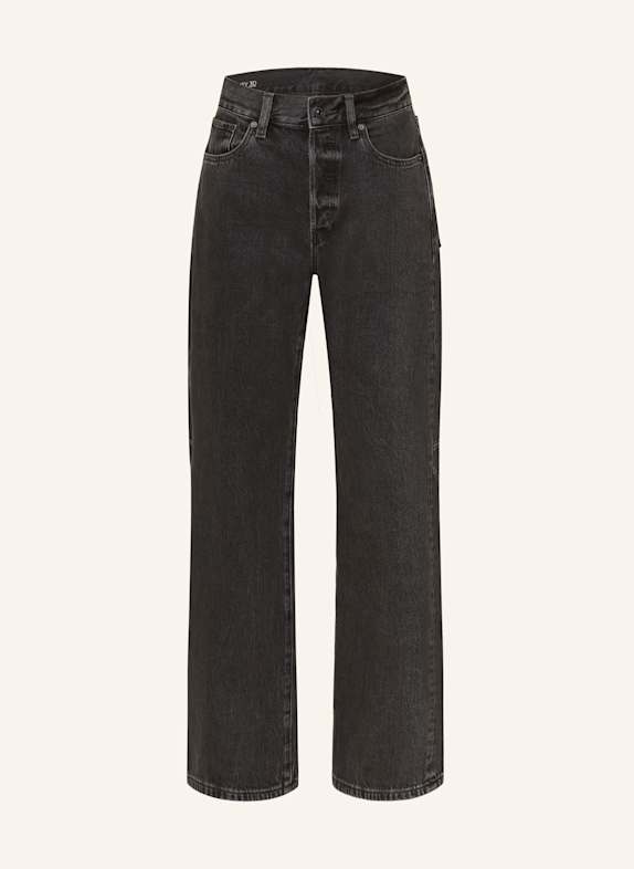 G-Star Boyfriend Jeans BOWEY 3D G756 worn in black obsidian