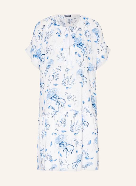 VILEBREQUIN Strandkleid FAVORITE WEISS/ DUNKELBLAU/ HELLBLAU
