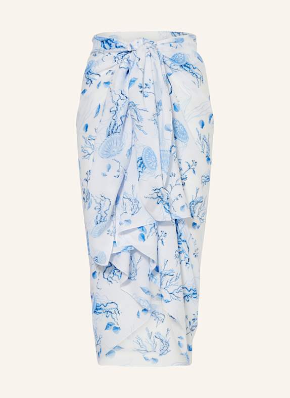 VILEBREQUIN Pareo C3427 WEISS/ BLAU