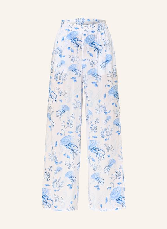 VILEBREQUIN Marlenehose WEISS/ DUNKELBLAU/ HELLBLAU
