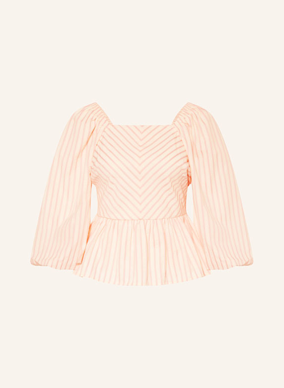 Y.A.S. Bluzka z rękawem 3/4 KREMOWY / RÓŻOWY