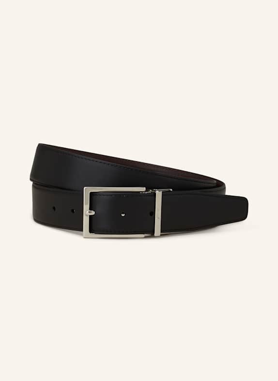 Brioni Ledergürtel SCHWARZ