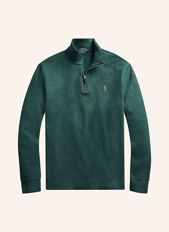 POLO RALPH LAUREN Big & Tall Sweat-Troyer DUNKELGRÜN