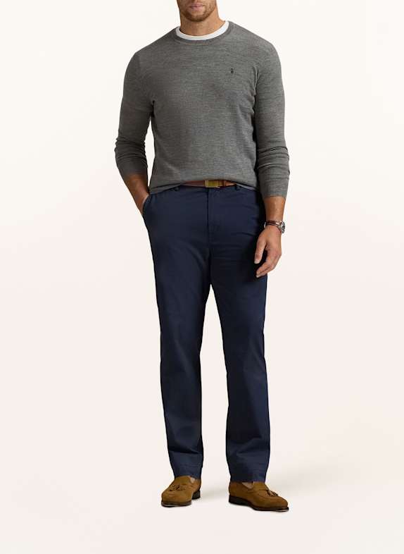 POLO RALPH LAUREN Big & Tall Svetr ŠEDÁ