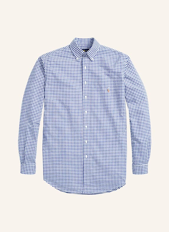 POLO RALPH LAUREN Big & Tall Oxfordhemd Core Fit BLAU/ WEISS